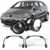 Светодиодные линзы для фар Mercedes-Benz B-Class (W245) [2005-2011] для замены на светодиодные Би-ЛЕД модули XENONshop54 Crystal Vision Compact BI-LED 3