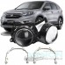 Светодиодные линзы для фар Honda CR-V [2012-2018] для замены на светодиодные Би-ЛЕД модули XENONshop54 Crystal Vision Compact BI-LED 2.5