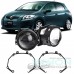 Светодиодные линзы для фар Toyota Auris (E150) [2006-2012] для замены на светодиодные Би-ЛЕД модули XENONshop54 Crystal Vision Compact BI-LED 3