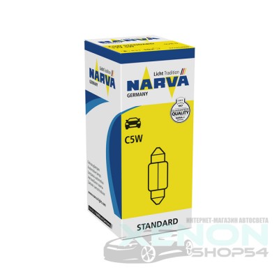 Лампы подсветки Narva C5W Standard 35 мм - 171253000