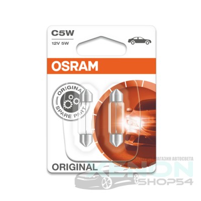 Лампы подсветки Osram C5W Original Line 36 мм - 6418-02B