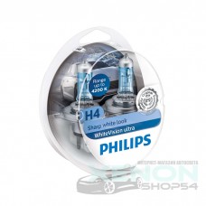 Philips White Vision Ultra H4 4200K - 12342WVUSM