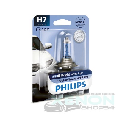 Галогеновые лампы Philips H7 CrystalVision - 12972CVB1