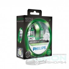 Philips H7 ColorVision (зеленый) - 12972CVPGS2
