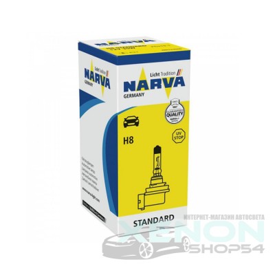 Галогенная лампа Narva H8 Standard - 48076