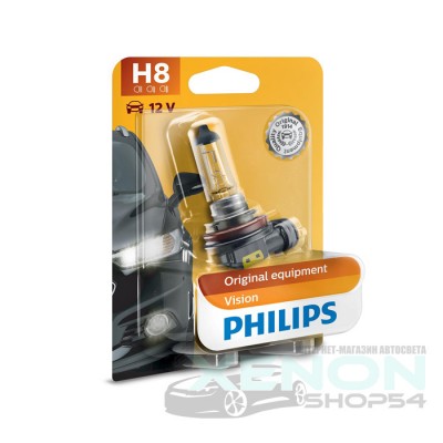 Галогеновая лампа Philips Vision Standard H8 - 12360B1