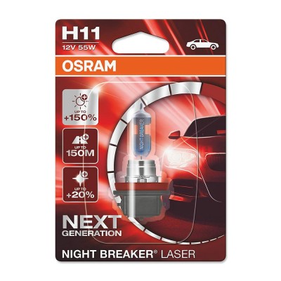 Галогеновая лампа Osram Night Breaker Laser H11 - 64211NL-01B