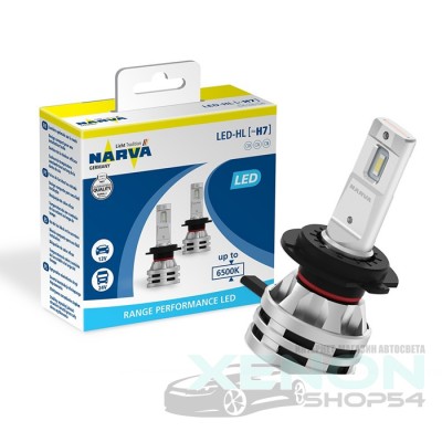 Светодиодные лампы Narva H7 12/24V 16W Range Performance LED 6500K - 18033