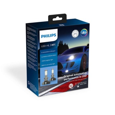 Светодиодные лампы Philips H7 X-treme Ultinon LED gen2 - 11972XUWX2