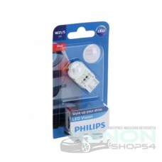 W21/5W Philips Vision RED (1шт.) - 12835REDB1